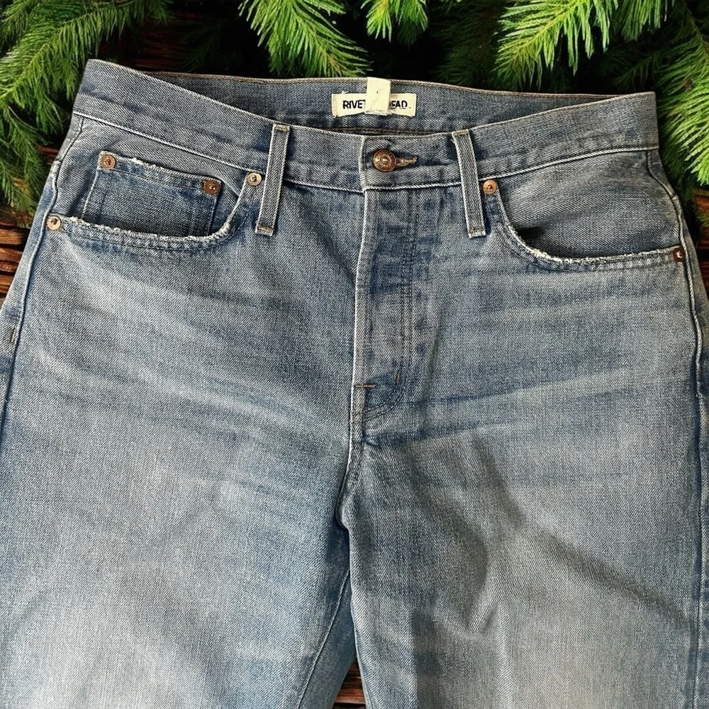 Madewell Rivet & Thread ‘Low-Rise Vintage Straight Jeans: Selvedge Edition’ 27